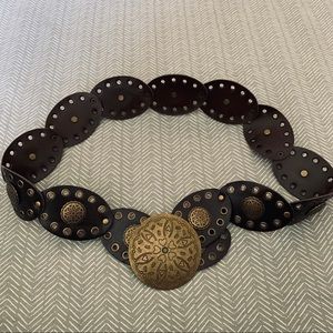Boho statement belt